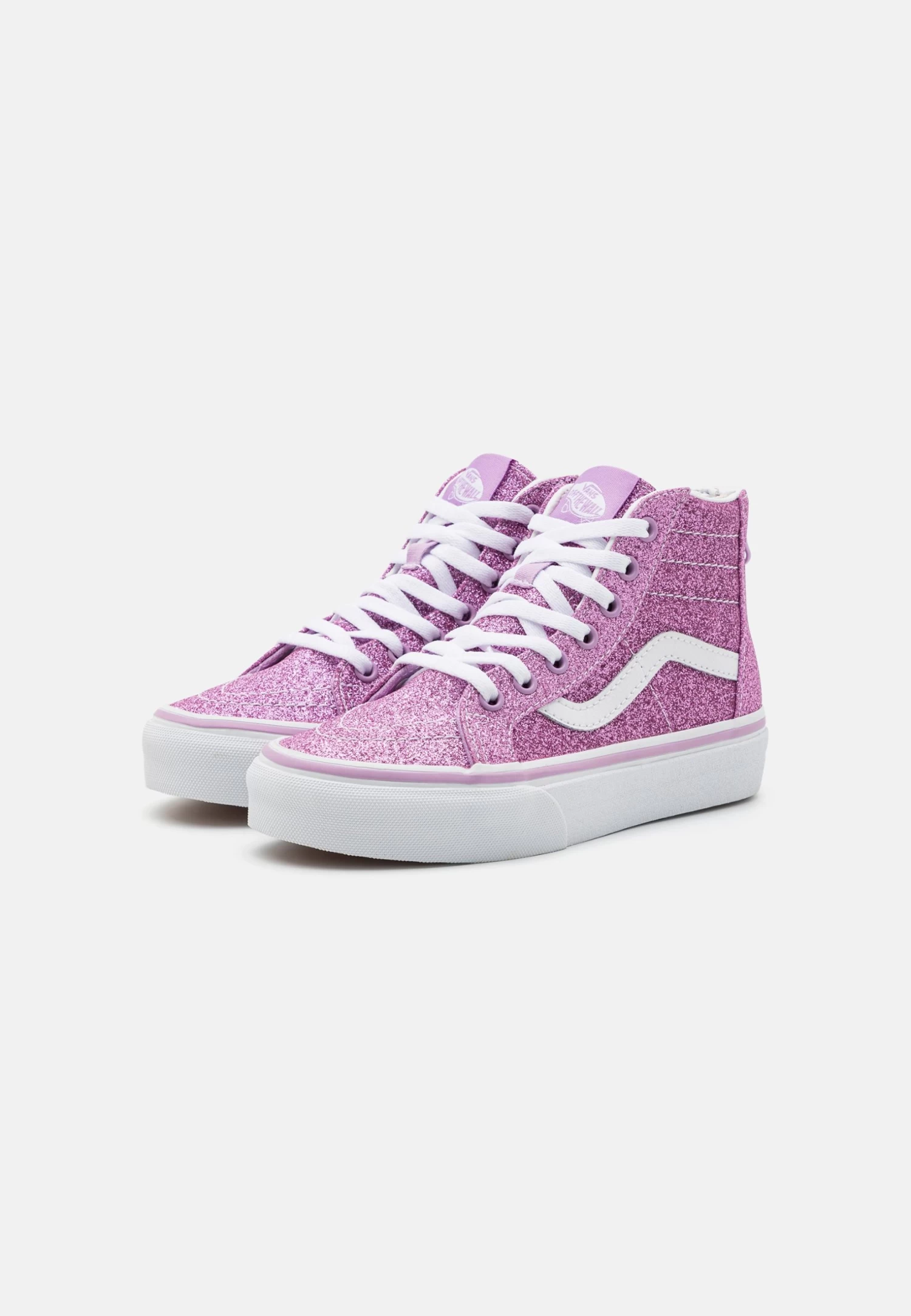 Vans Sk8 Zip Unisex - Sneakers Hoog - Glitter Lilac - Afbeelding 2