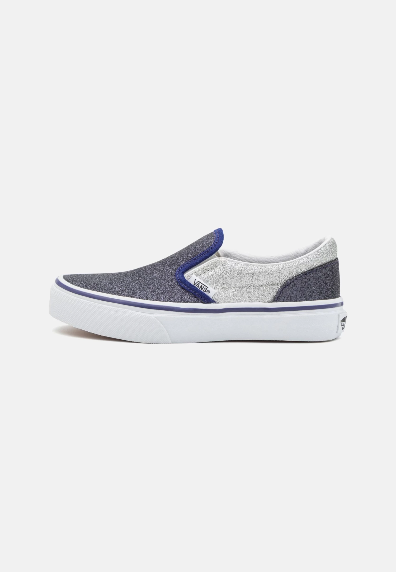 Vans Classic Slip-On Unisex - Instappers - Glitter/Silver/Navy
