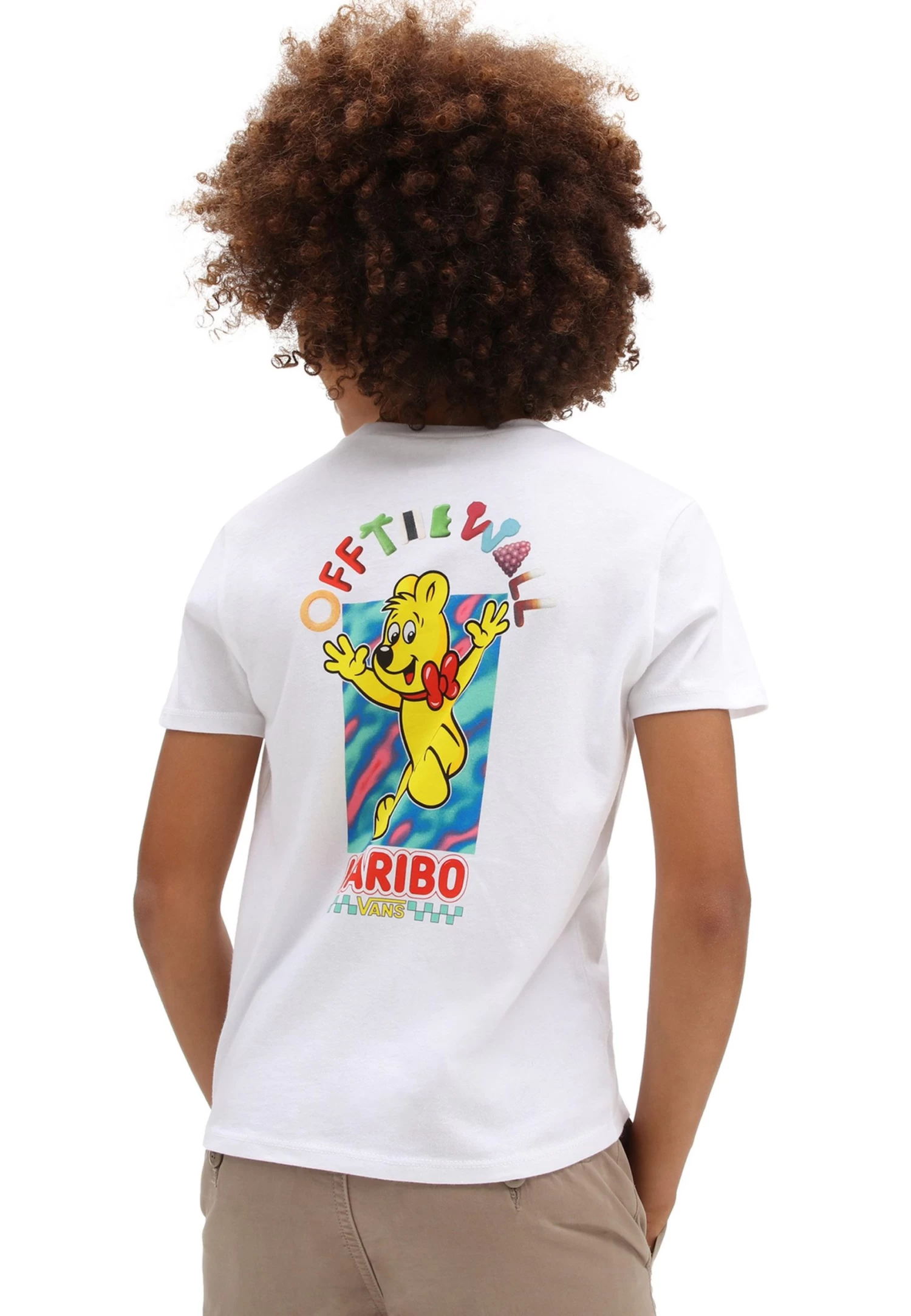 Vans Haribo Ss Crew - T-Shirt Print - White