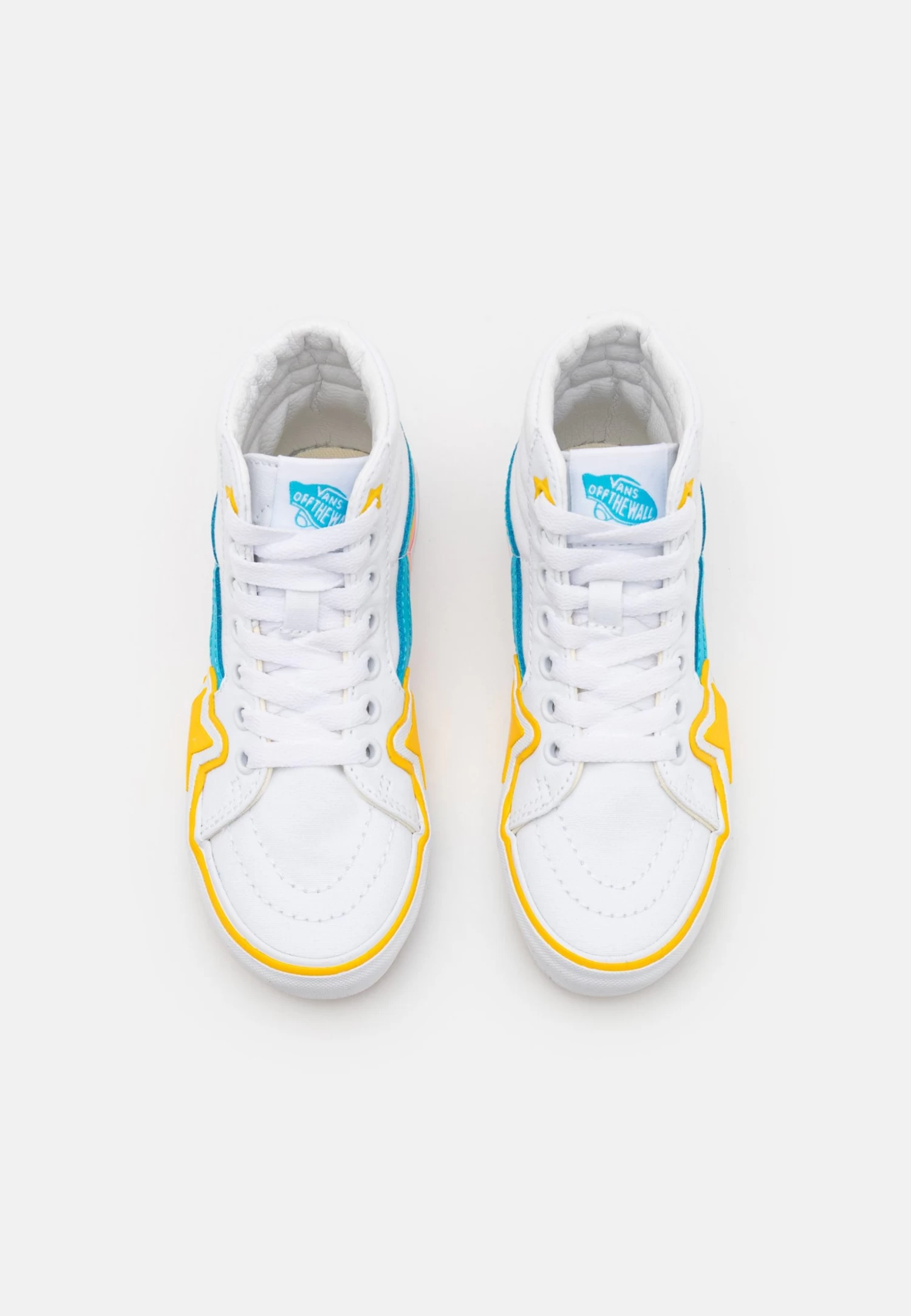 Vans Sk8-Hi Rainbow Star Unisex - Sneakers Hoog - True White/Multi-Coloured - Afbeelding 4