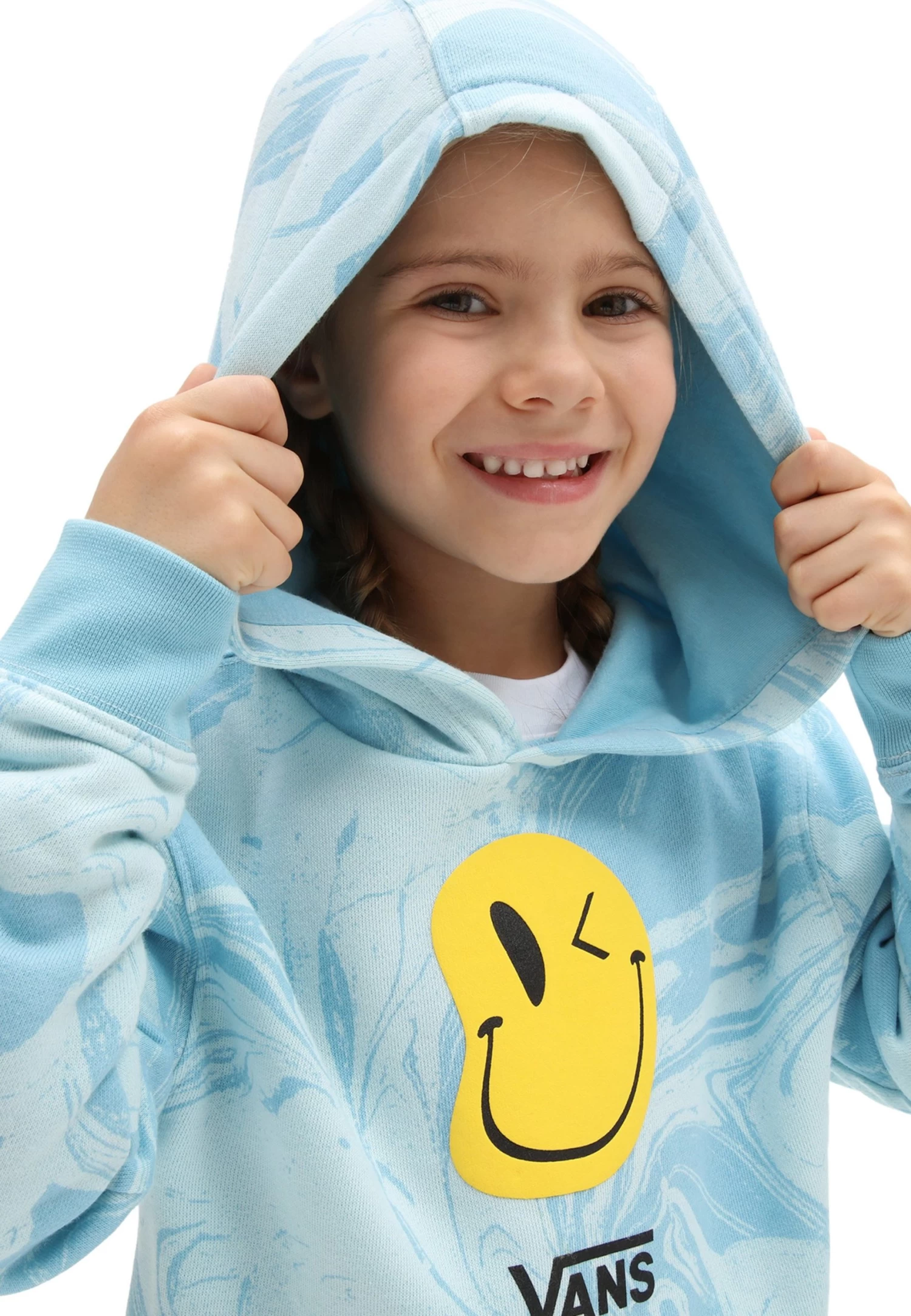 Vans Marble Po - Hoodie - Medium Blue - Afbeelding 3