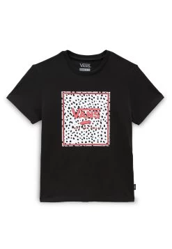 Vans Dalmation Border Crew - T-Shirt Print - Black