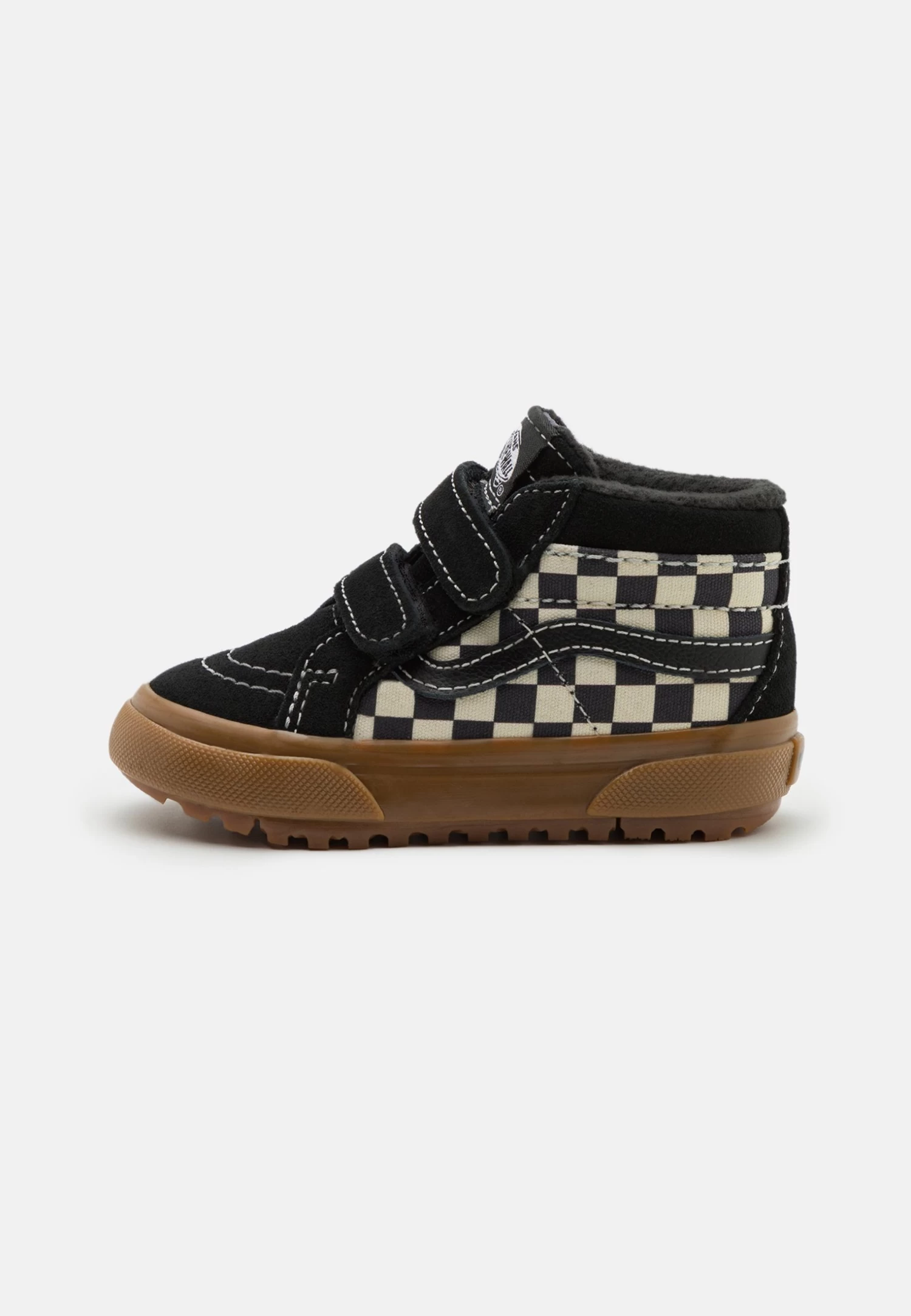 Vans Td Sk8 Mid Reissue Unisex - Sneakers Hoog - Checkerboard Black/Marshmallow