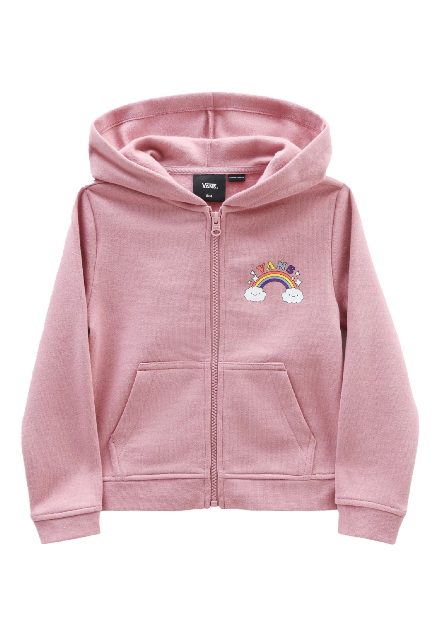 Vans Happy Bow Hoodie - Sweater Met Rits - Medium Purple - Afbeelding 4