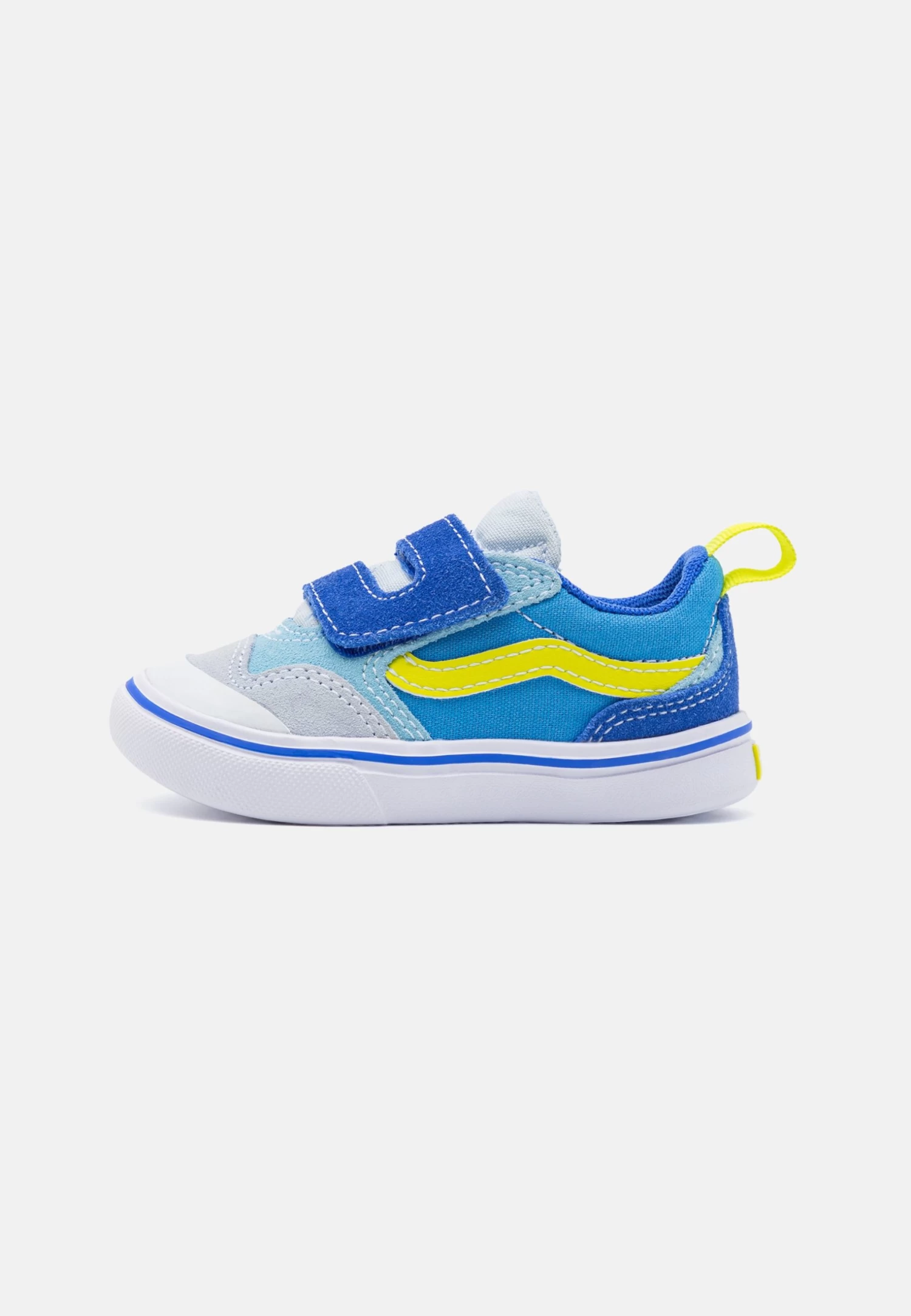 Vans Comfycush New Skool Unisex - Sneakers Laag - Color Block Blue/Multi-Coloured