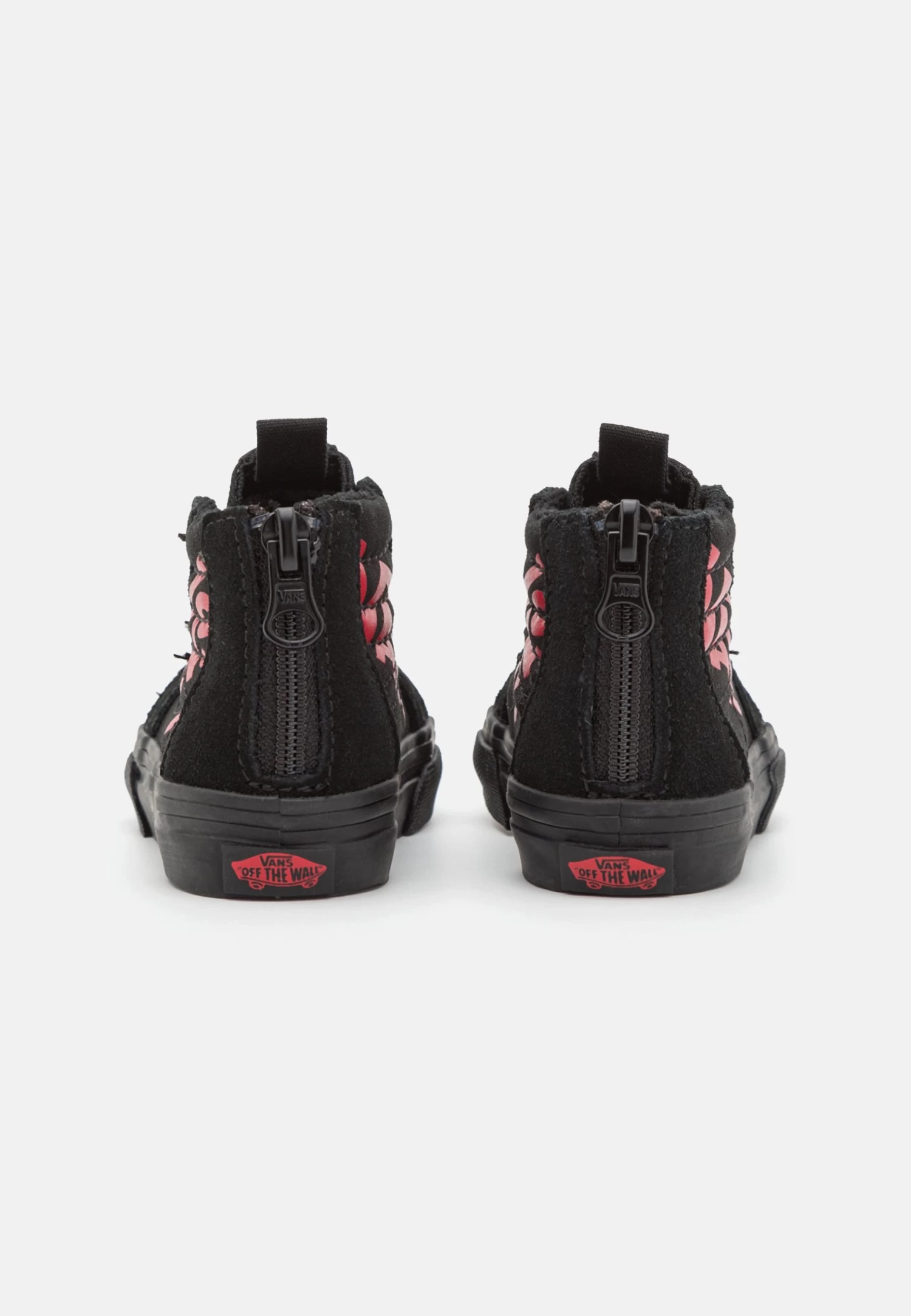 Vans Sk8 High Zip Unisex - Skateschoenen - Black/Red - Afbeelding 3