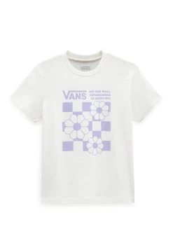 Vans Check Box Bff - T-Shirt Print - Marshmallow
