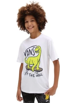 Vans Dinosk8 Ss - T-Shirt Print - White