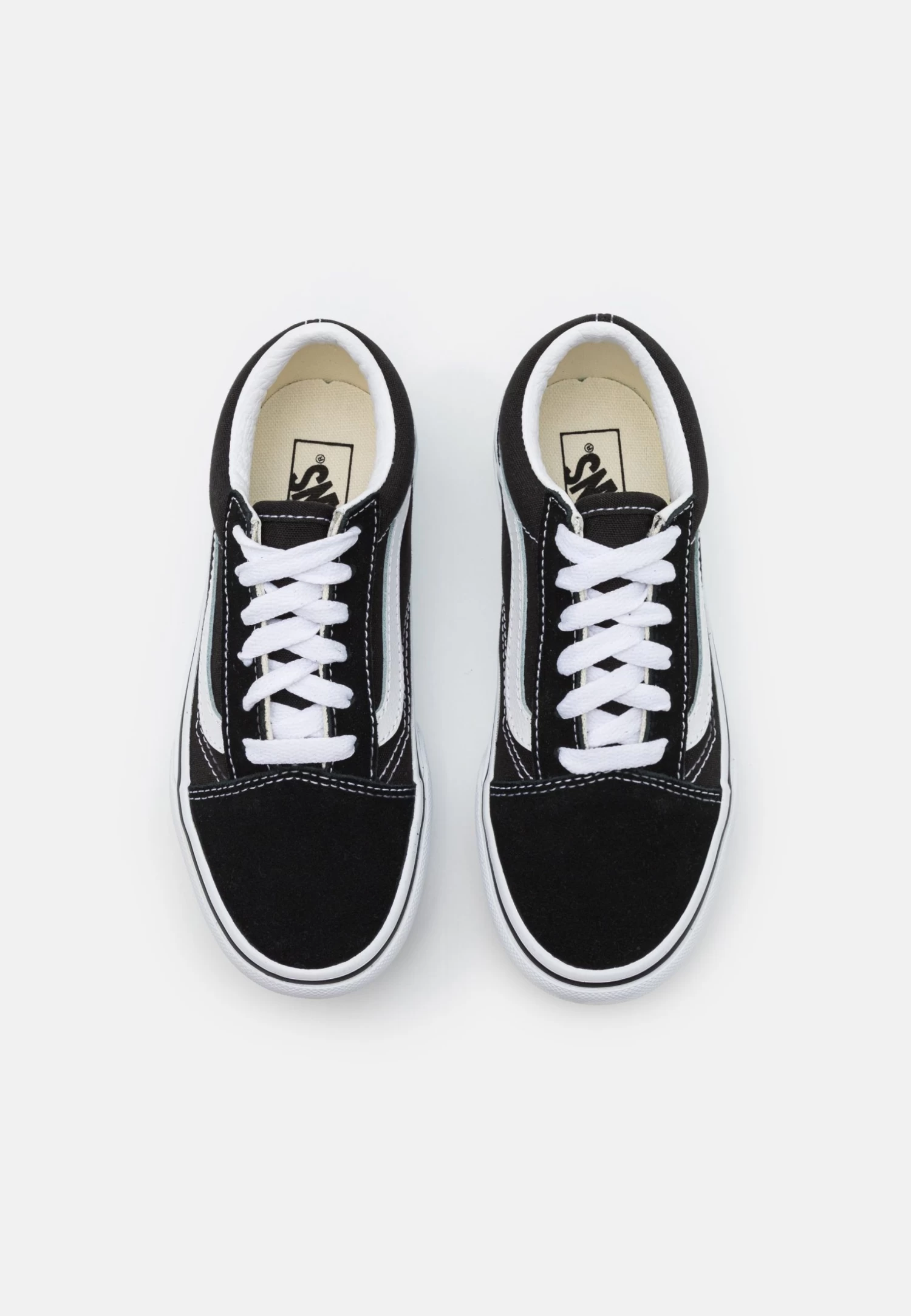 Vans Old Skool Platform Unisex - Sneakers Laag - Black/True White - Afbeelding 3