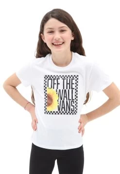 Vans Sunlit Crew - T-Shirt Print - White