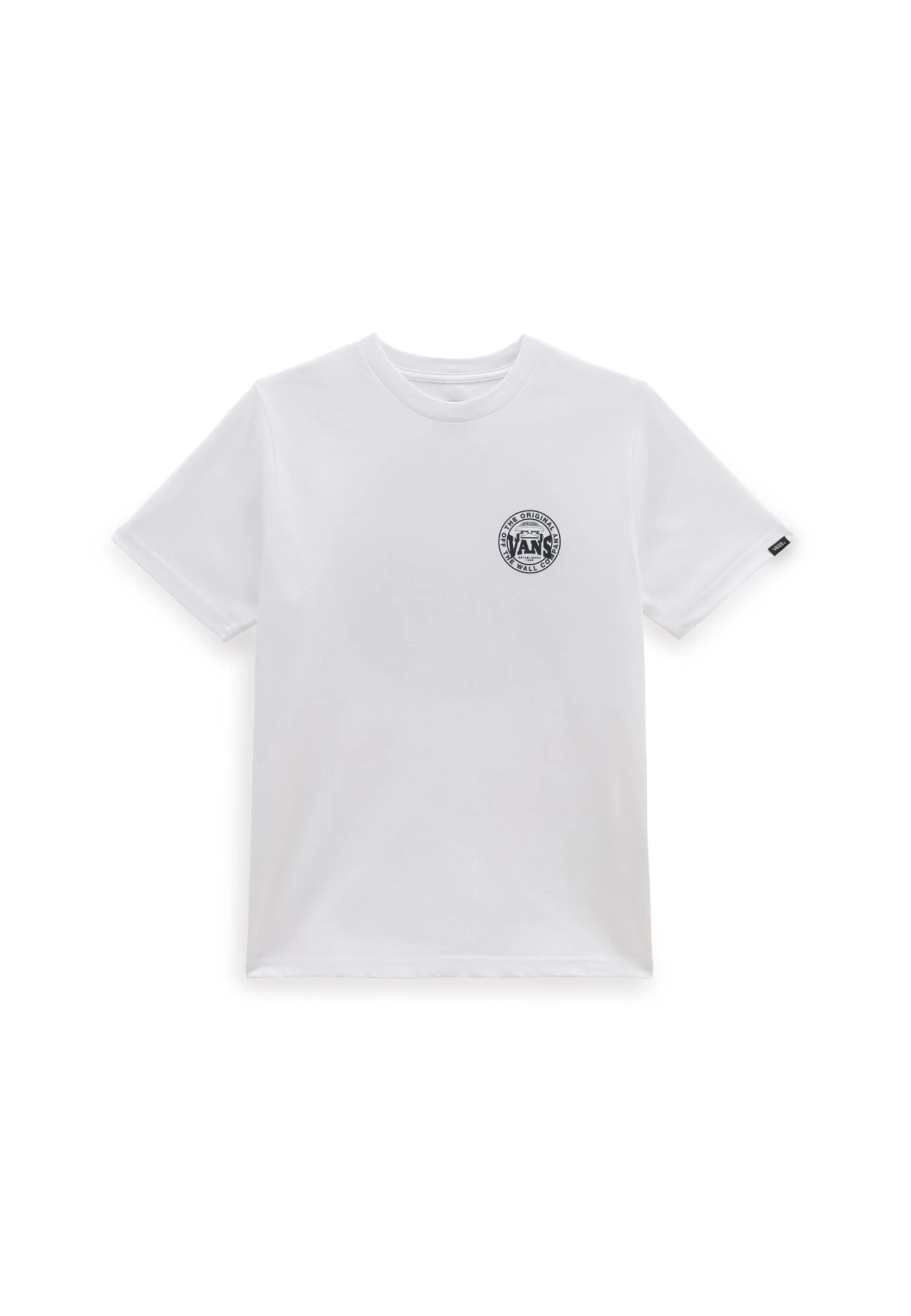 Vans Off The Wall Company Ss - T-Shirt Print - White - Afbeelding 3