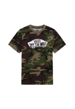 Vans By Otw Boys - T-Shirt Print - Camo-White