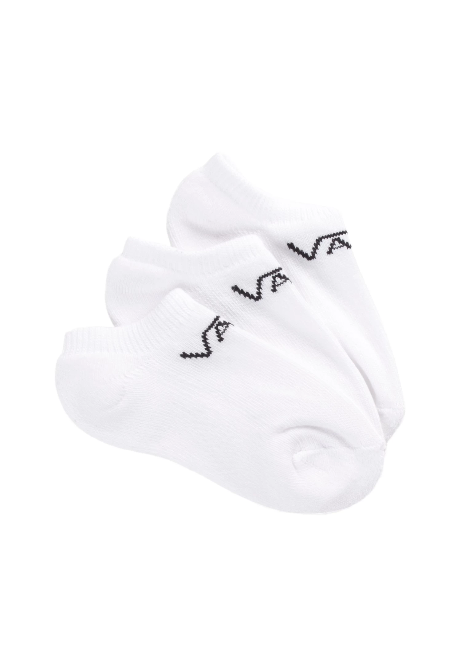 Vans Classic Kick Youth3 Pack - Enkelsokken - White