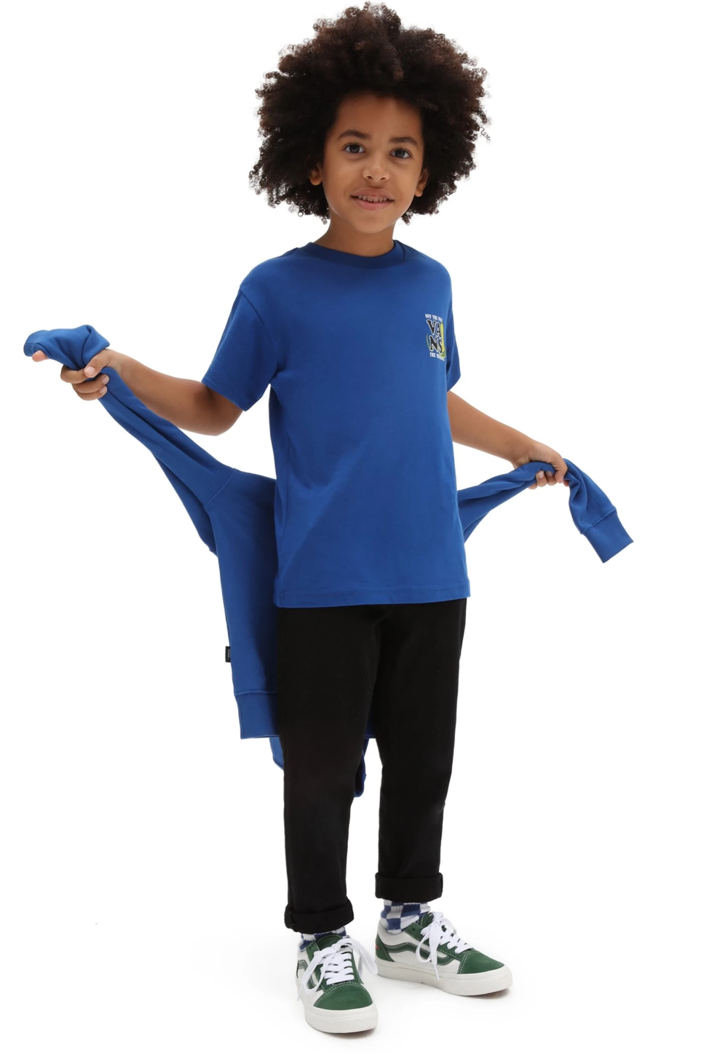 Vans Snake Ss - T-Shirt Print - Dark Blue